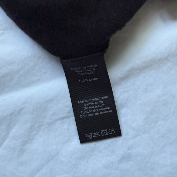 Joe's Jeans NWT black open back tank w/ chain embellishment size L - Picture 6 of 6